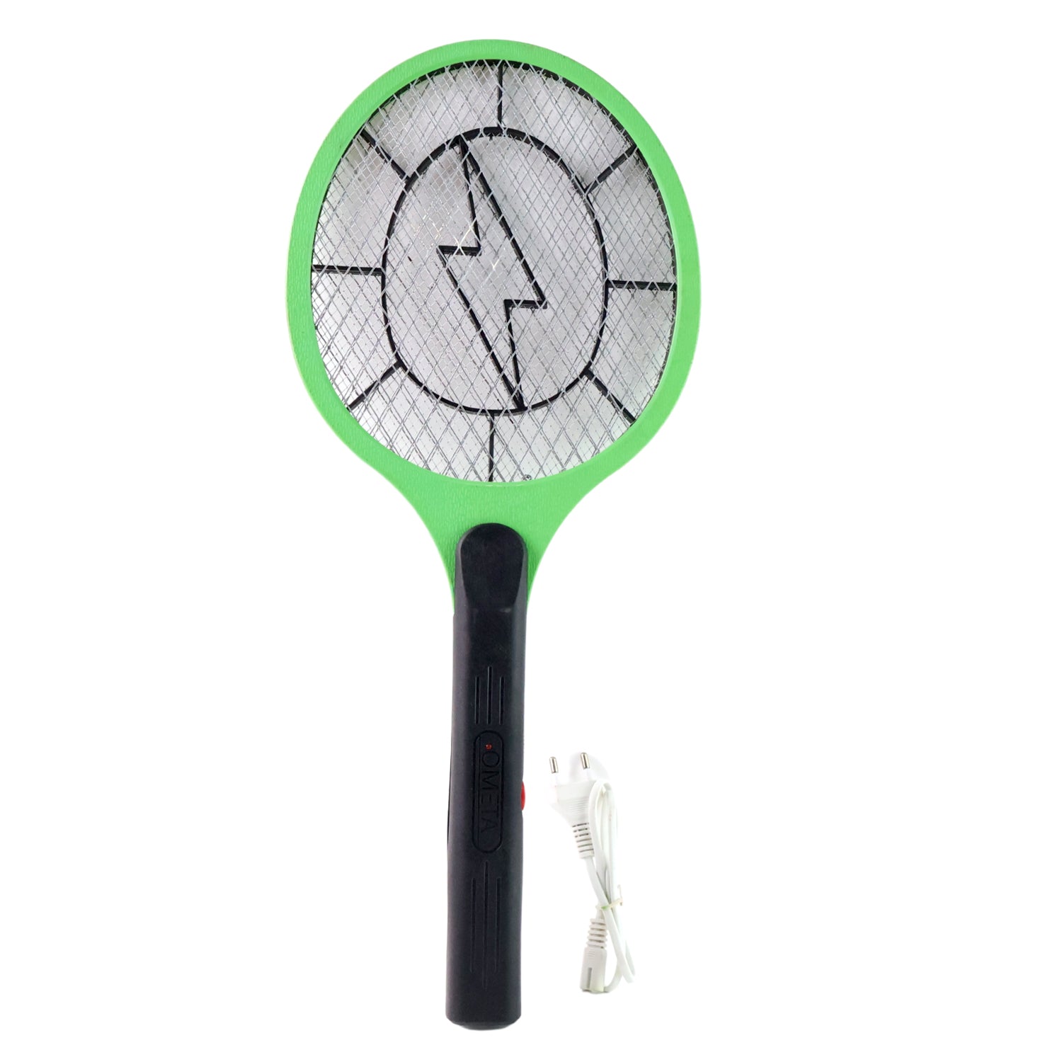 Green Rechargeable Electric Mosquito Killer Racket With Cable Green Rechargeable Electric Mosquito Killer Racket With Cable